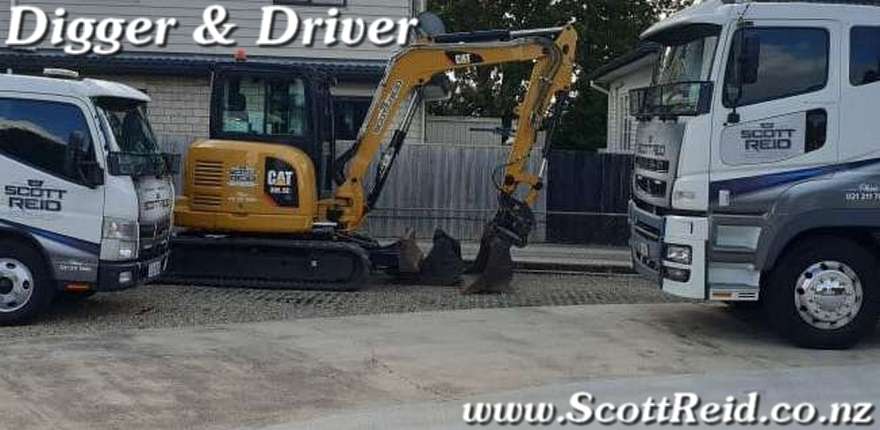 digger and driver auckland